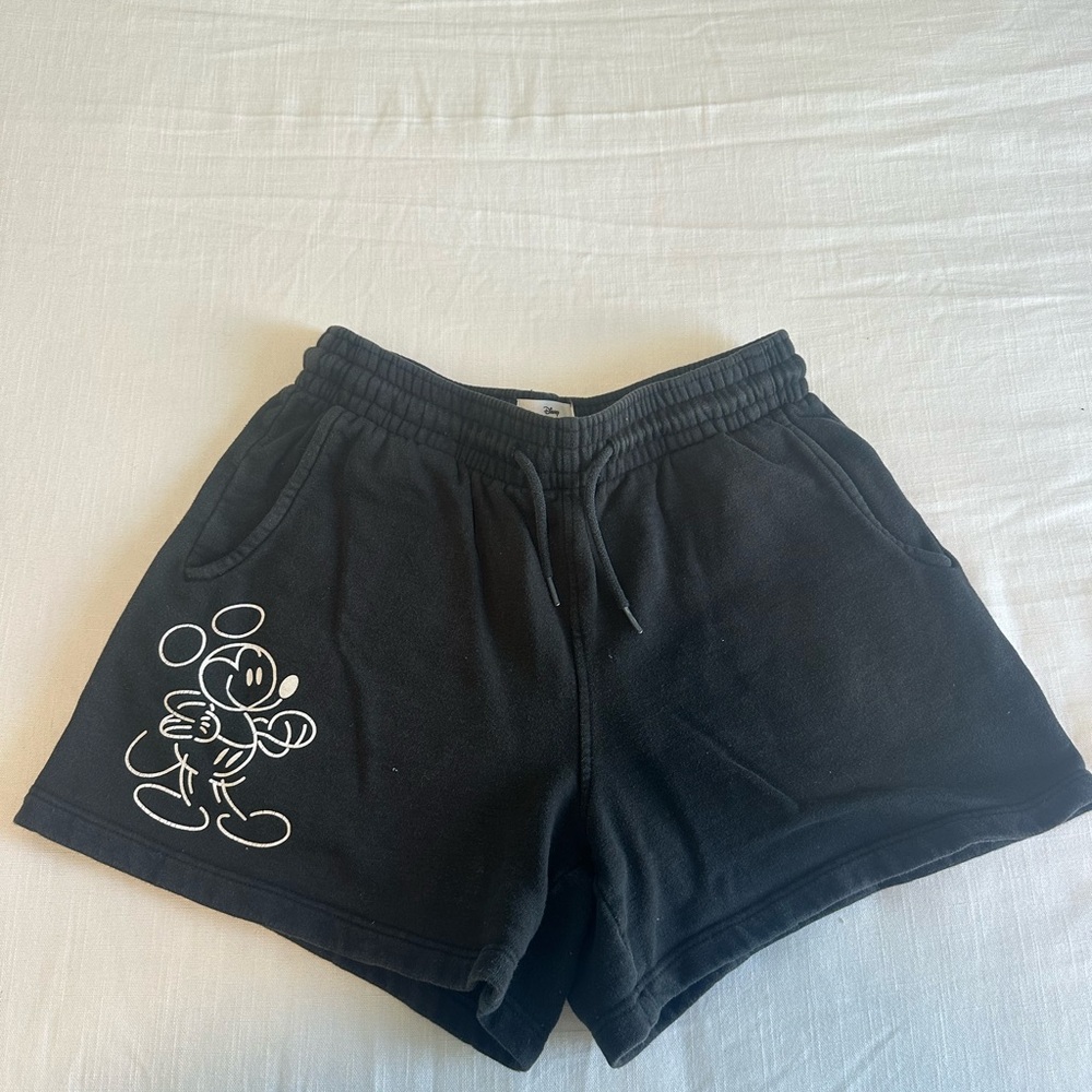 Official Disney Vintage Mickey Sweats Shorts